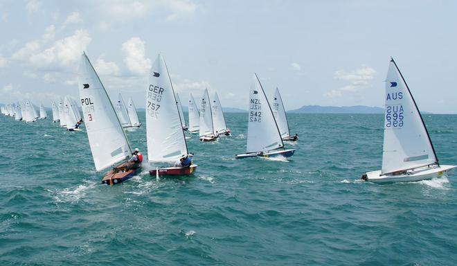 Race 3 - OK Dinghy Worlds 2013 © Cat Robson http://www.seahazephotography.co.uk/